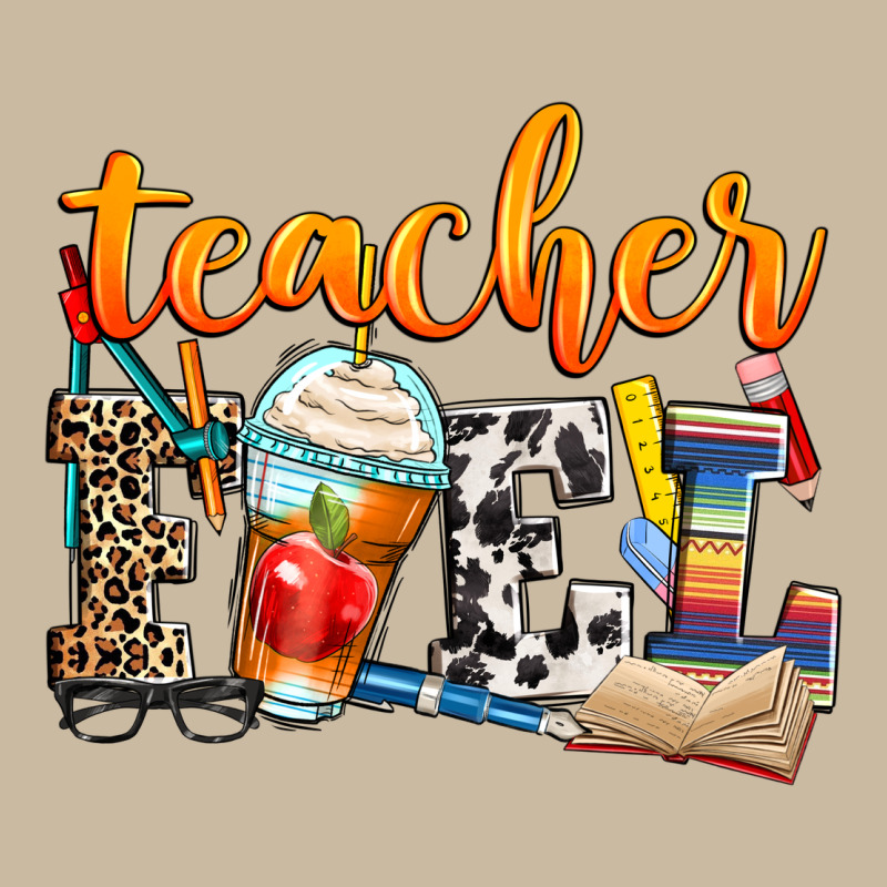 Teacher Fuel Long Sleeve Tee by Zillion Design Studio | Teevron