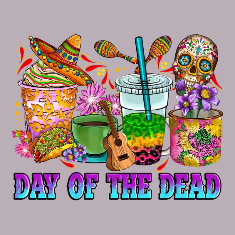 Day Of The Dead Coffee Cups Vintage Tee by RanaPortraitStore | Teevron