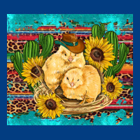 Western Chicks Coop Animals Sunflowers Cactus Serape Leopard Turquoise Premium Sweatshirt | Teevron