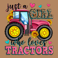 Just A Girl Who Loves Tractors Long Sleeve Tee | Teevron