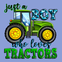 Just A Boy Who Loves Tractors Long Sleeve Tee | Teevron