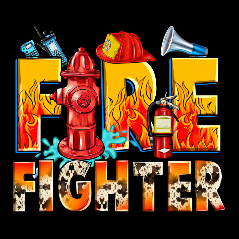 Firefighter Long Sleeve Tee by Zillion Design Studio | Teevron