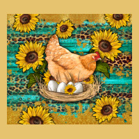 Western Farm Chicken Coop Animals Sunflowers Leopard Turquoise Wooden Premium Sweatshirt | Teevron