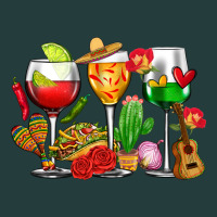 Mexico Wine Glasses Cups Classic Tee | Teevron
