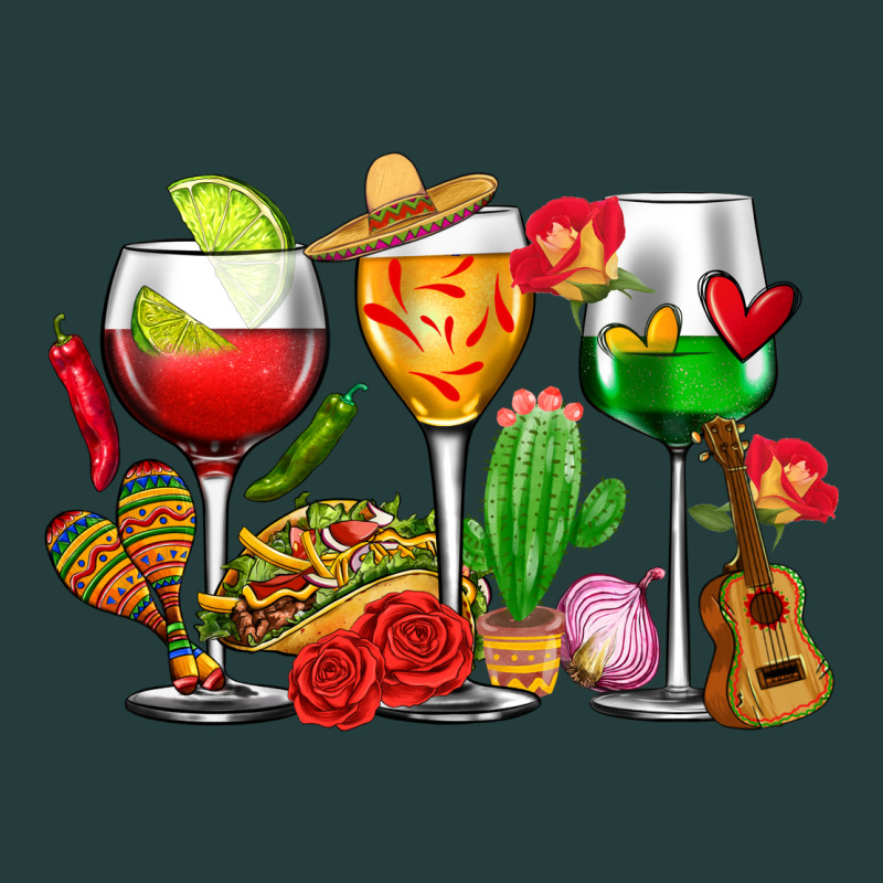 Mexico Wine Glasses Cups Classic Tee by CTS Tumbler Store | Teevron