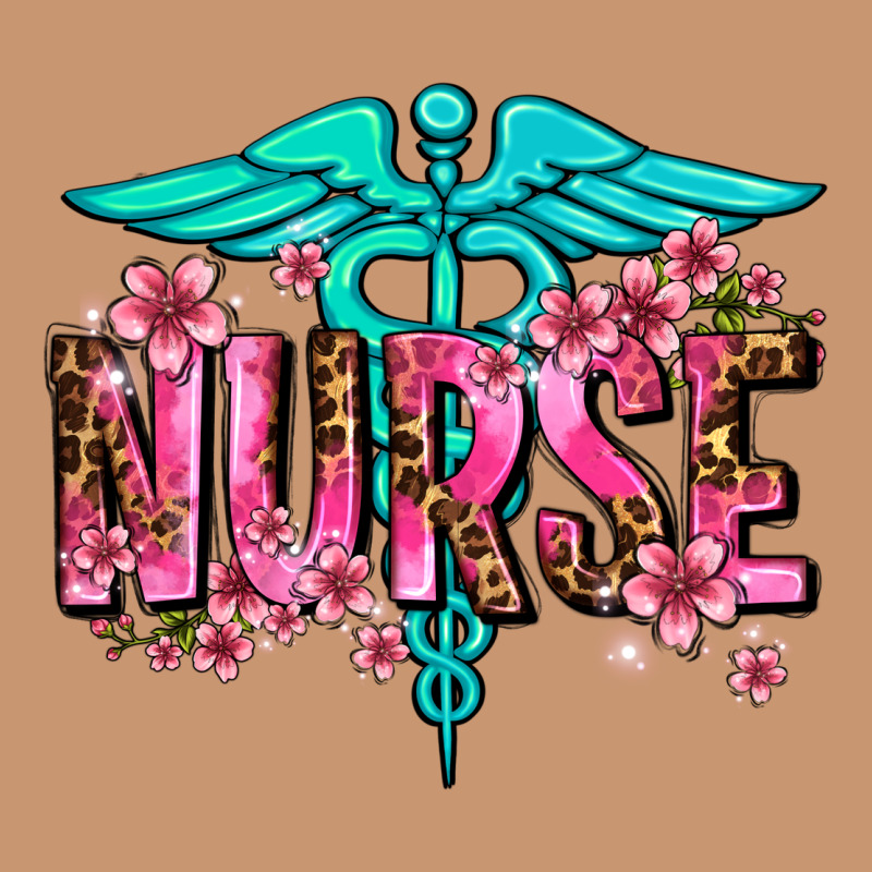 Floral Nurse Heavyweight Hoodie by AdoDesignShop | Teevron