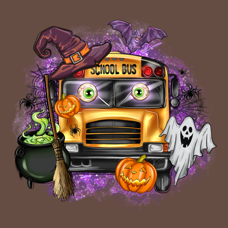 Halloween School Bus Long Sleeve Tee by texasbilliewilder | Teevron