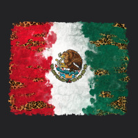 Mexican Flag With Leopard Vintage Tee | Teevron