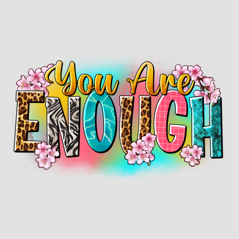 You Are Enough Premium Hoodie by NancyCooperArtShop | Teevron