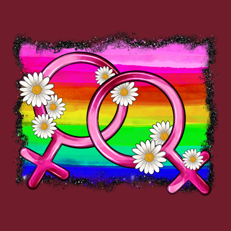 Lgbtq Gender Lesbian Symbol Zipper Hoodie by HRA Design Shop | Teevron