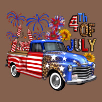 Western Truck Fourth Of July America Zipper Hoodie | Teevron
