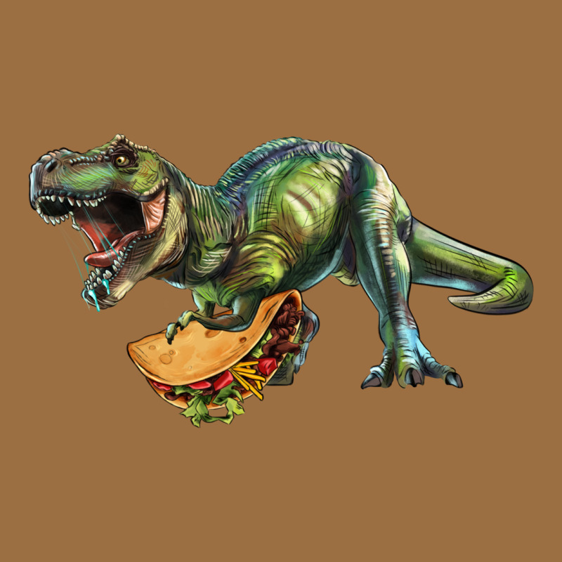 T-rex Dinosaur Holding A Taco Vintage Tee by RanaPortraitStore | Teevron