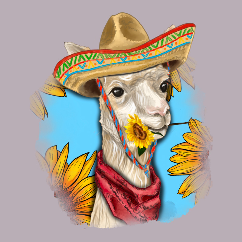 Sombrero Llama Vintage Tee by RanaPortraitStore | Teevron