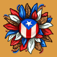 Puerto Rico Sunflower Urban Heavy Tee | Teevron