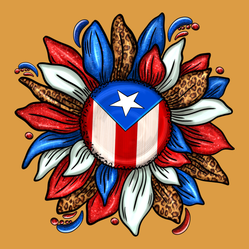 Puerto Rico Sunflower Urban Heavy Tee by texasbilliewilder | Teevron