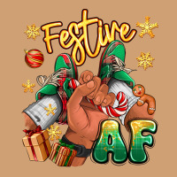 Festive Af Christmas Black Man Sneakers Vintage Tee | Teevron