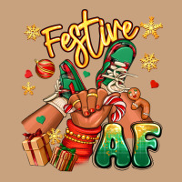 Festive Af Christmas Black Kid Sneakers Vintage Tee | Teevron
