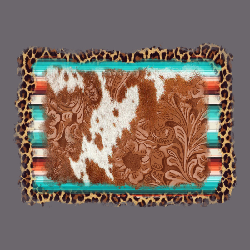 Leopard Serape Cowhide  Leather Background Premium Sweatshirt by AdoDesignShop | Teevron