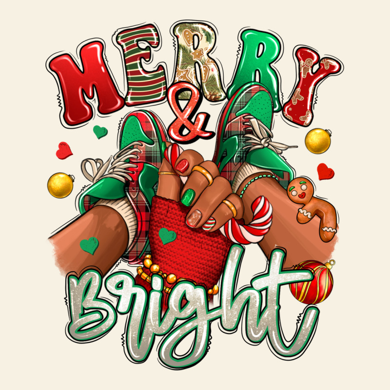 Merry And Bright Black Kid Sneakers Vintage Tee by RanaPortraitStore | Teevron