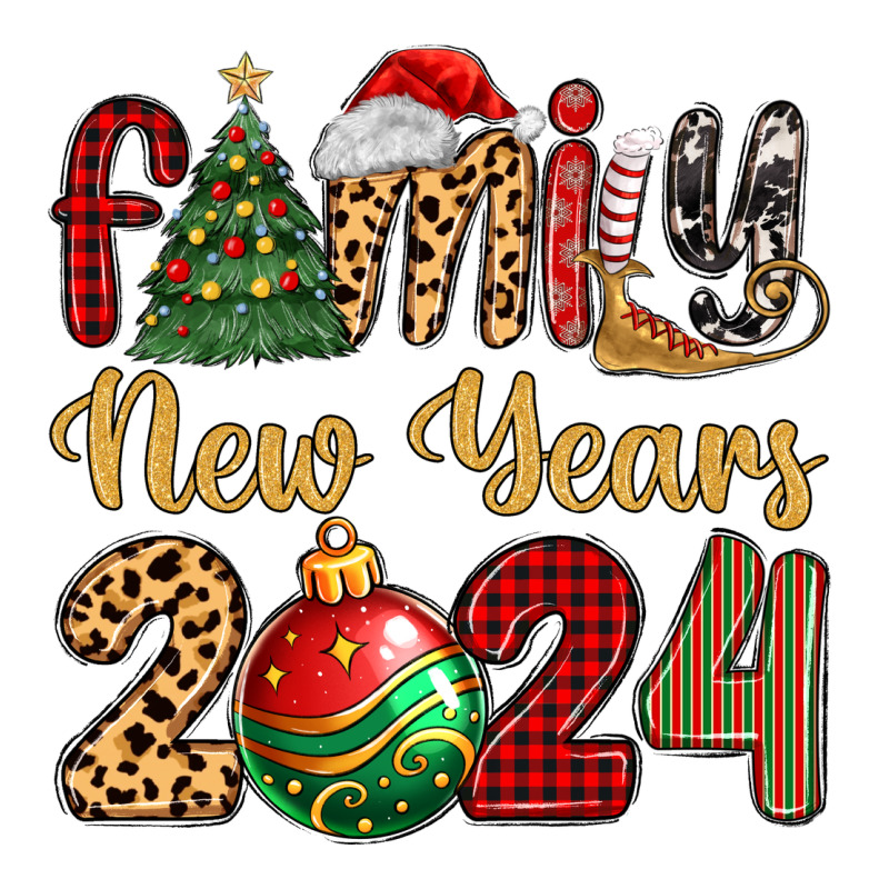 Family New Years 2024 Premium Hoodie by MaliasSmallBusiness | Teevron