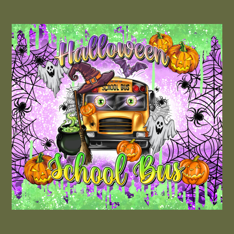 Halloween School Bus Long Sleeve Tee by texasbilliewilder | Teevron