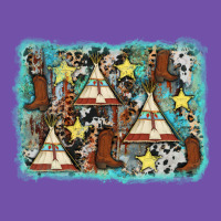Tribe Tent Western Background Premium Sweatshirt | Teevron