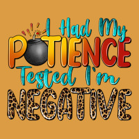 I Had My Patience Tested I'm Negative Urban Heavy Tee | Teevron