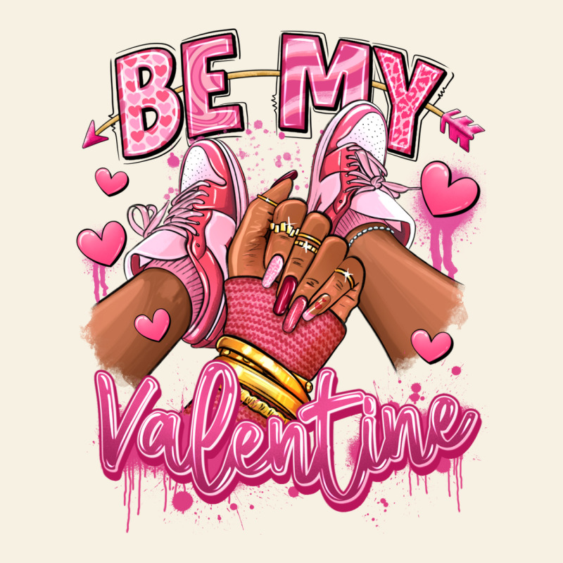 Be My Valentine Afro Girl Sneakers Vintage Tee by RanaPortraitStore | Teevron