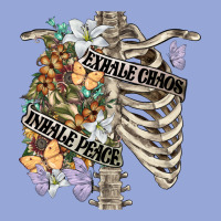 Inhale Peace Exhale Chaos Chest Classic Tee | Teevron