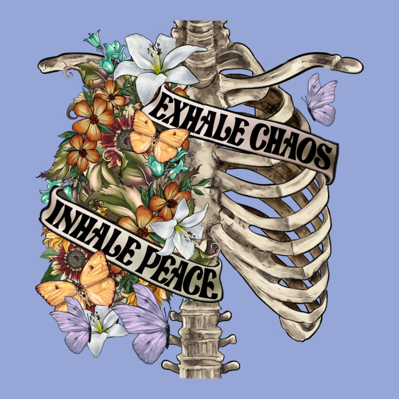 Inhale Peace Exhale Chaos Chest Classic Tee by FaDigitalArtStudio | Teevron