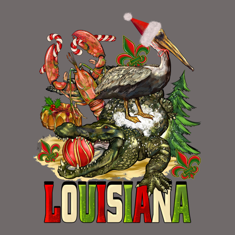 Christmas Louisiana Urban Heavy Tee by BarkalooDesign | Teevron