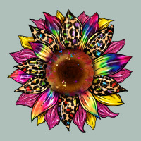 Tie Dye Leopard Sunflower Heavyweight Hoodie | Teevron