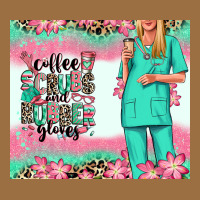 Coffee Scrubs Rubber Gloves Nurse Vintage Tee | Teevron