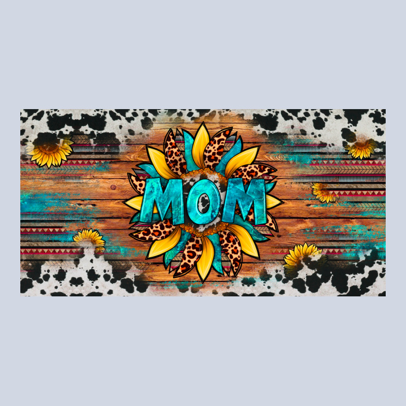 Leopard Sunflower Mom License Plate Premium Sweatshirt by Artiststas | Teevron