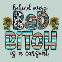 Behind Every Bad Bitch Is A Carseat Zipper Hoodie | Teevron