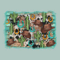 Cactus Cowboy Hat Background Premium Sweatshirt | Teevron