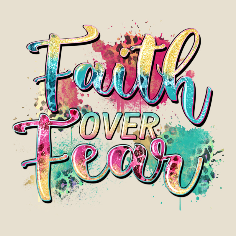 Faith Over Fear Urban Heavy Tee by Zillion Design Studio | Teevron