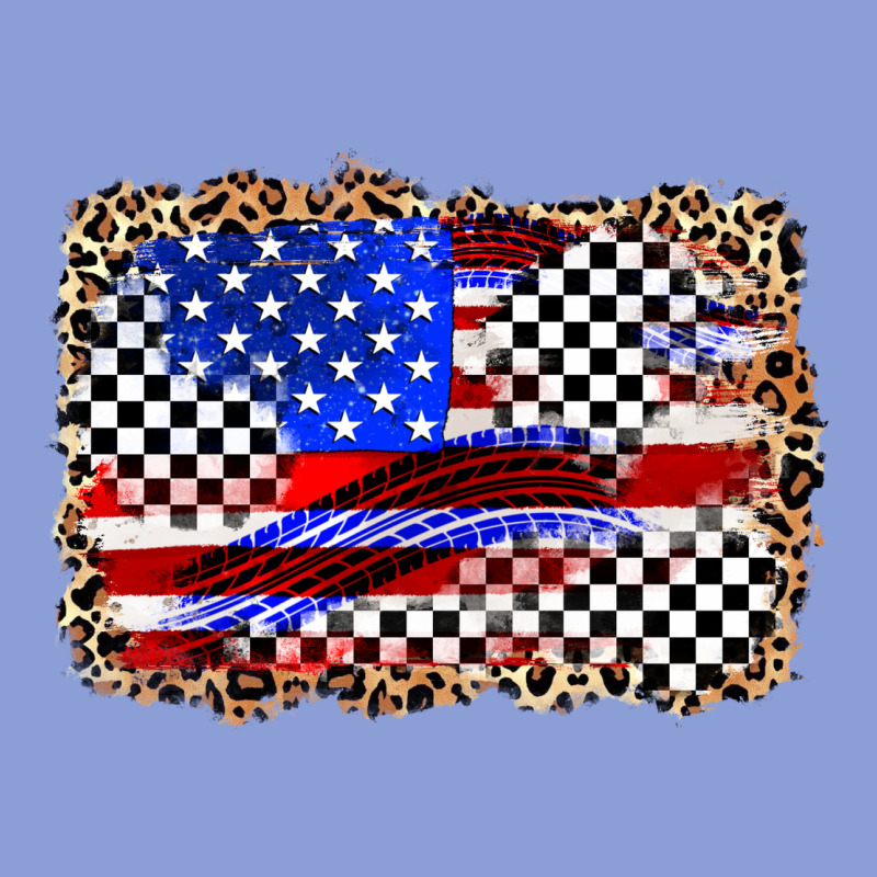 Race American Flag Long Sleeve Tee by Zillion Design Studio | Teevron