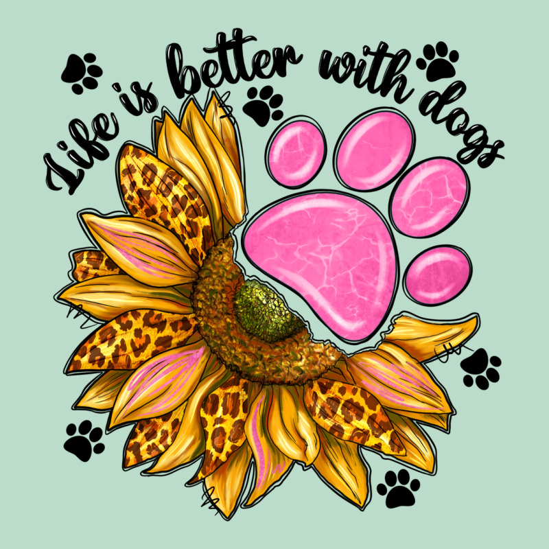 Life Is Better With Dogs Premium Hoodie by NancyCooperArtShop | Teevron