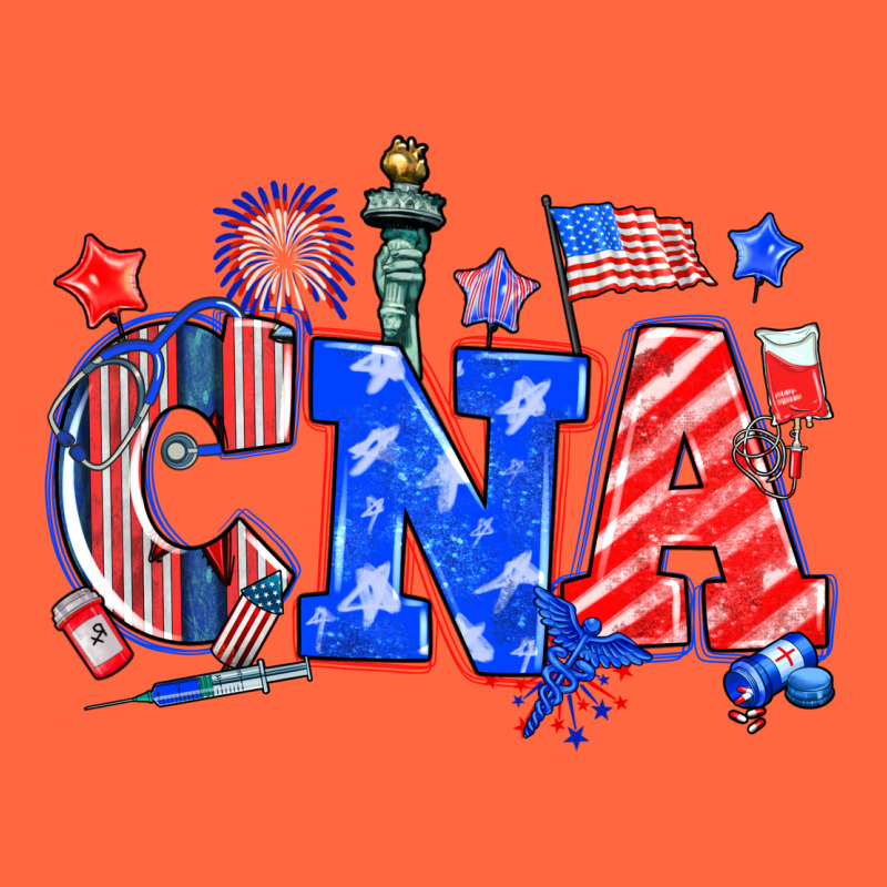 4th Of July Cna Premium Hoodie by NancyCooperArtShop | Teevron
