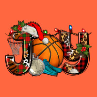 Joy With Basketball And Santa's Hat Premium Hoodie | Teevron