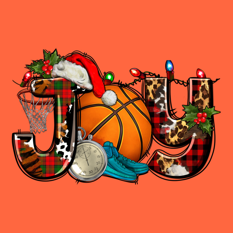 Joy With Basketball And Santa's Hat Premium Hoodie by AdoDesignShop | Teevron