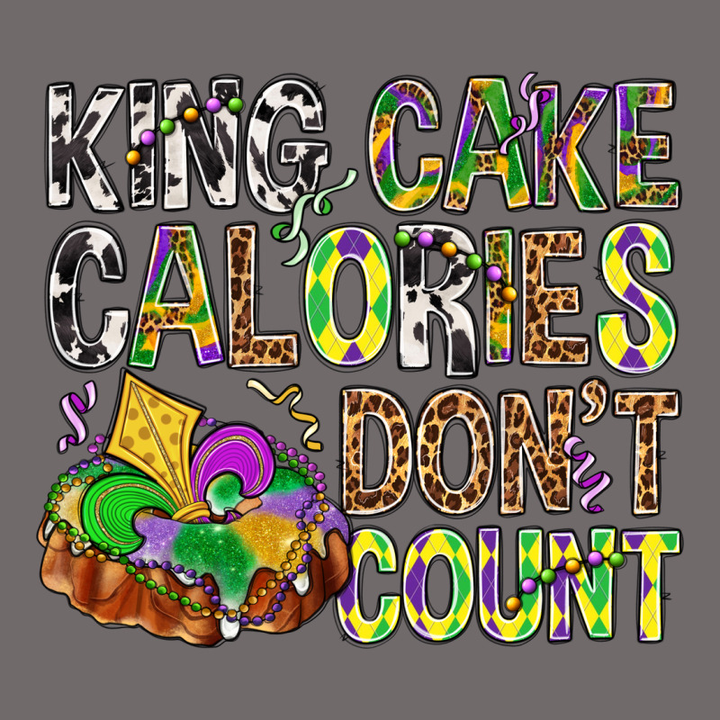 King Cake Calories Don't Count Mardi Gras Urban Hoodie by BundleAndBundleShop | Teevron