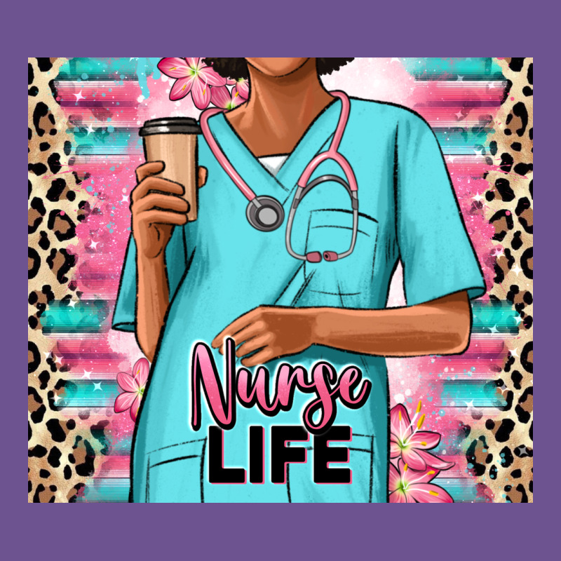 Nurse Life Afro Woman Vintage Tee by RanaPortraitStore | Teevron