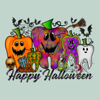 Happy Halloween Tooth Zipper Hoodie | Teevron