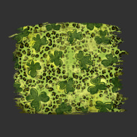 St Patrick's Day Shamrock Leopard Background Urban Heavy Tee | Teevron