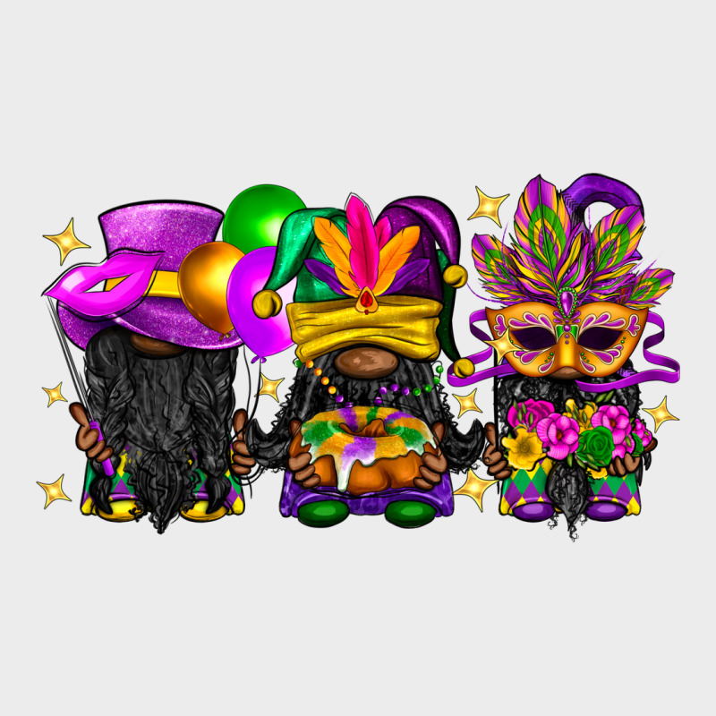 Mardi Gras Afro Gnomies Urban Hoodie by BundleAndBundleShop | Teevron