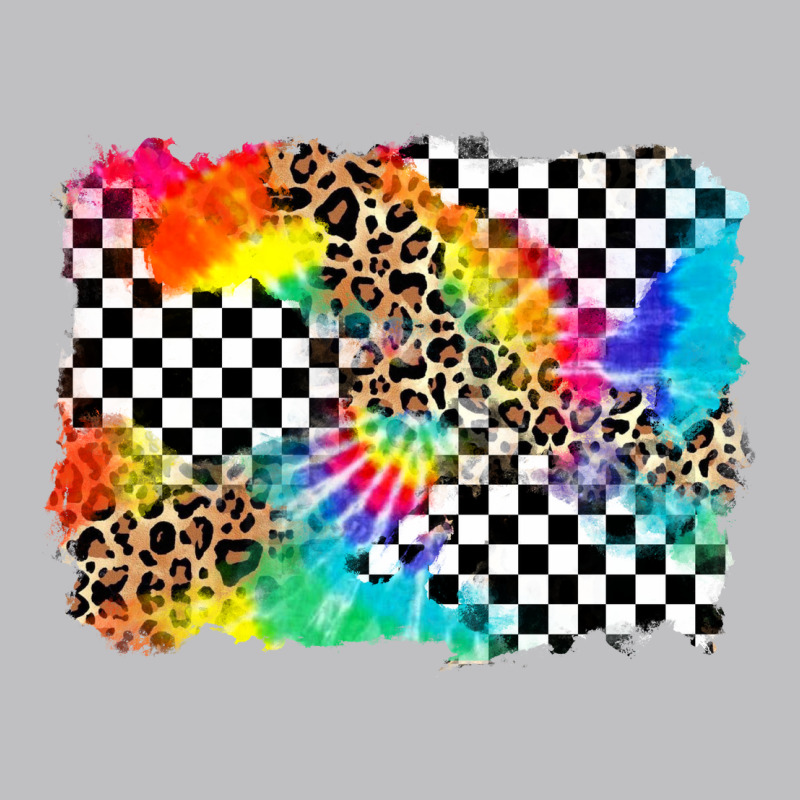 Race Leopard Tie Dye Background Long Sleeve Tee by Zillion Design Studio | Teevron