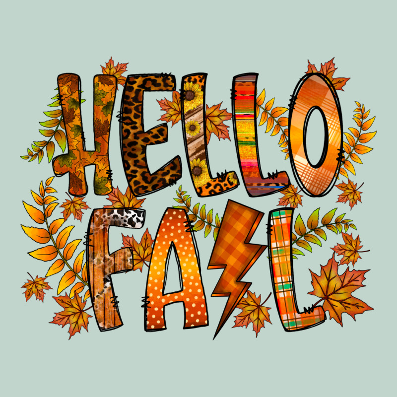 Hello Fall Zipper Hoodie by RacoonDesign | Teevron