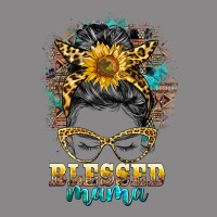 Blessed Mama Messy Bun Vintage Tee | Teevron